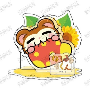 『とっとこハム太郎』描き起こしミニアクリルジオラマ10ねてるくん